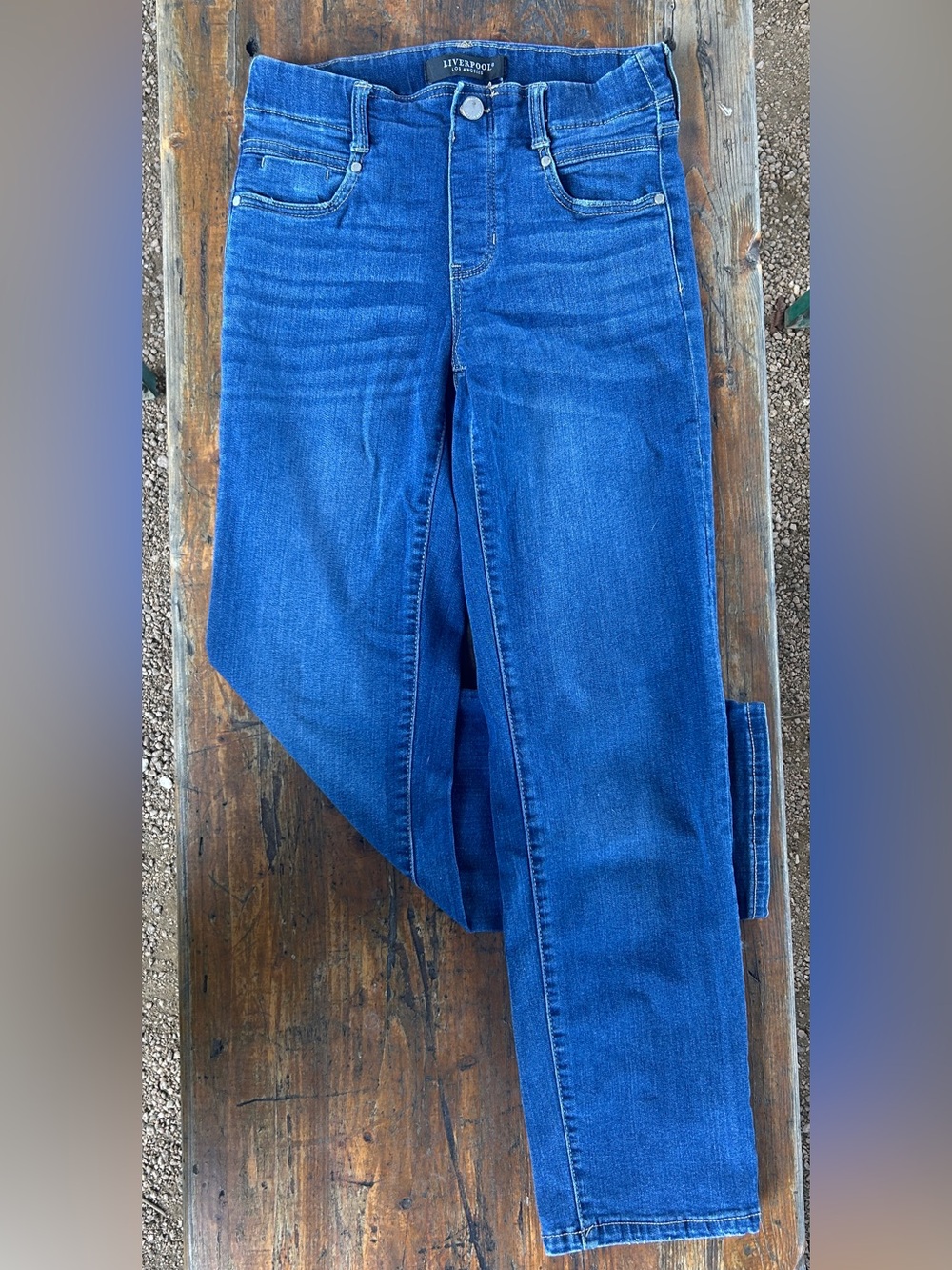 Liverpool Women's Pull-on Jeans - The Gia Glider Slim - Size 26/2